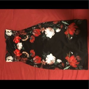 Off the shoulder fitted dress